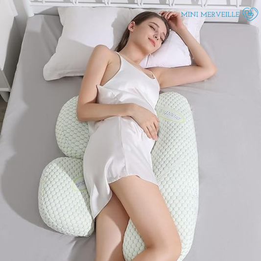 Coussin de grossesse pour dormir pour femme enceinte - mini merveille