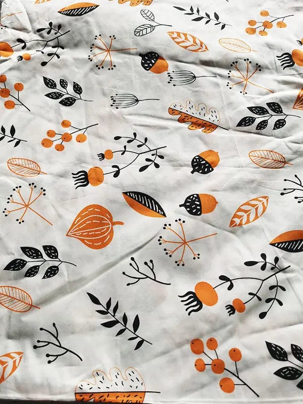 Drap housse en pur coton pour berceau Automne / 60*120 cm Mini merveille