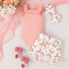 Ensemble 3 pièces arc - en - ciel bébé - Mini merveilleCJYE198303001AZ