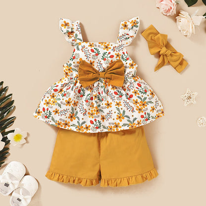 Ensemble 3 pièces pour Bébé Jaune / 18-24 mois Mini merveille