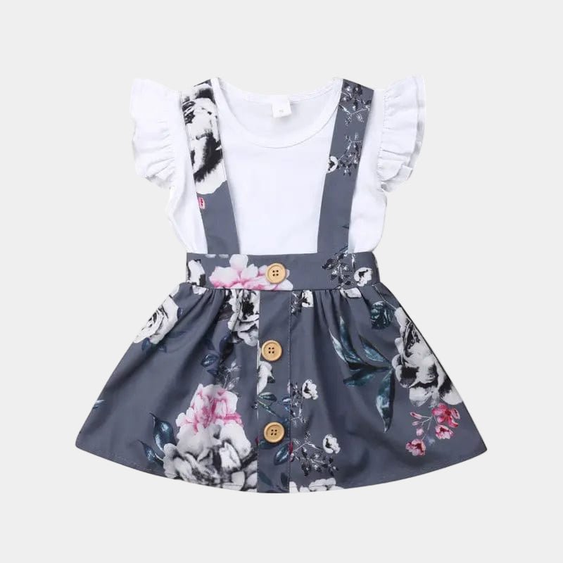 Ensemble body et robe florale pour bébé - Mini merveilleCJYE173618301AZ