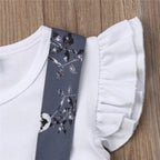 Ensemble body et robe florale pour bébé - Mini merveilleCJYE173618301AZ