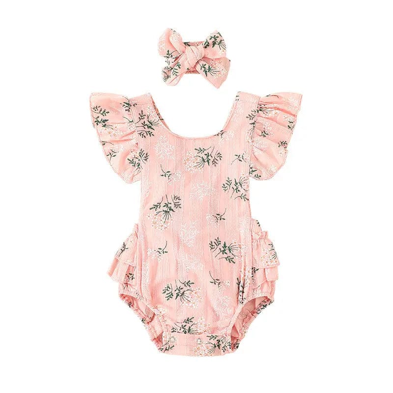 Ensemble body sans manches et bandeau pour bébé - Mini merveilleCJYE172795305EV