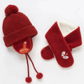 Ensemble bonnet et écharpe polaire enfant Mini Merveille