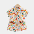 Ensemble chemise et bermuda pour bébé 6-12 mois Mini Merveille