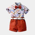 Ensemble chemise et bermuda pour bébé - Mini merveilleCJYE173363828BY