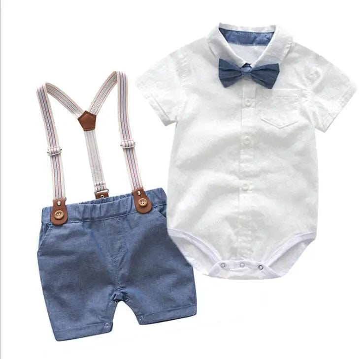 Ensemble classe pour bébé Bleu clair / 0-3 mois Mini Merveille