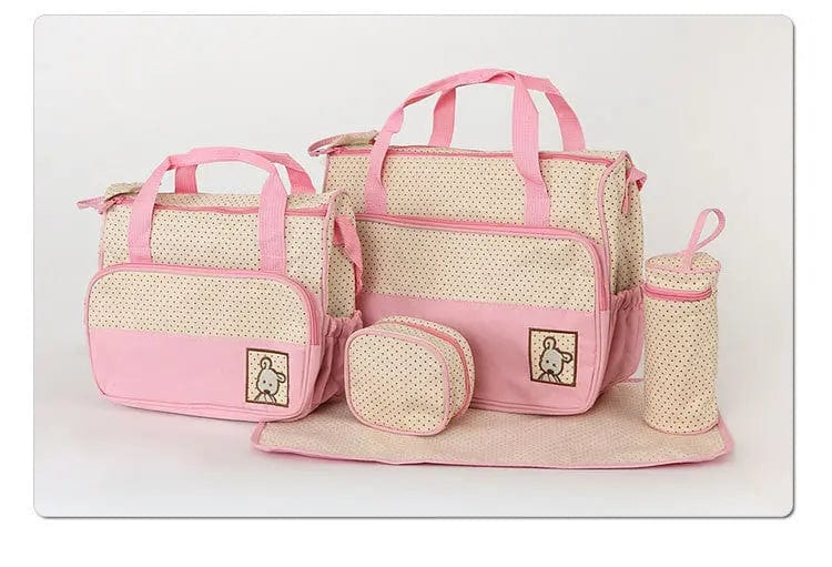 Ensemble de 4 sacs pour Parents Rose Mini Merveille