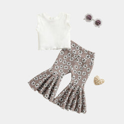 Ensemble débardeur et pantalon pour bébé 0-6 mois Mini Merveille