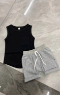 Ensemble débardeur et short pour bébé - Mini merveilleCJYE172855510JQ