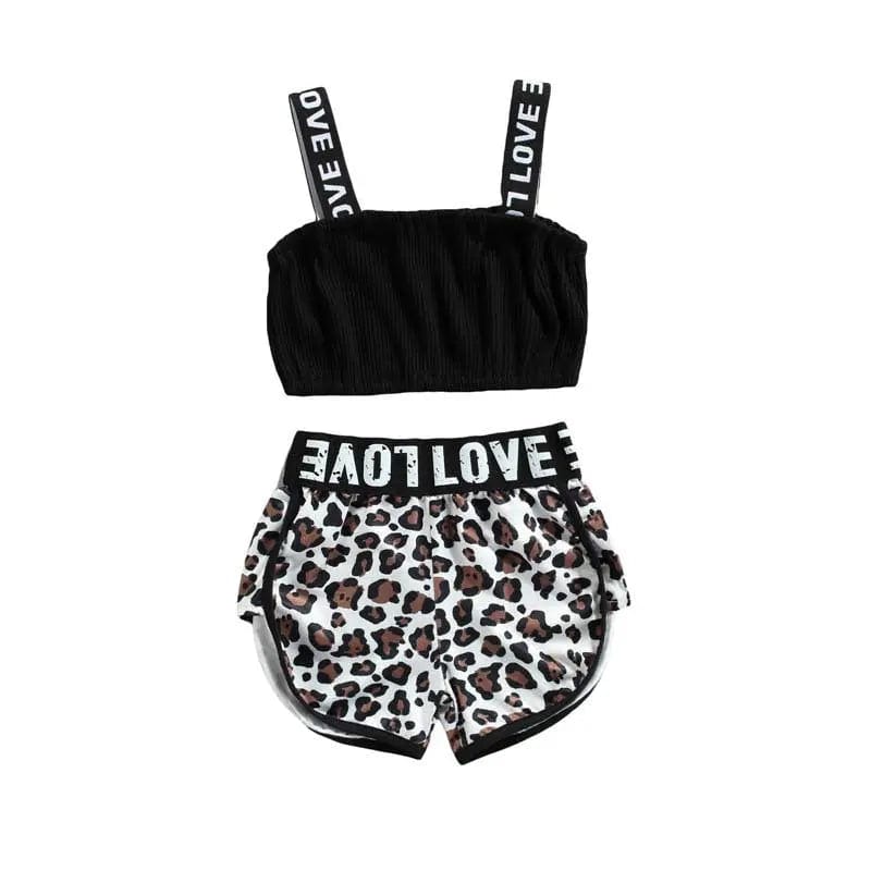 Ensemble débardeur et short pour bébé - Mini merveilleCJYE173005001AZ