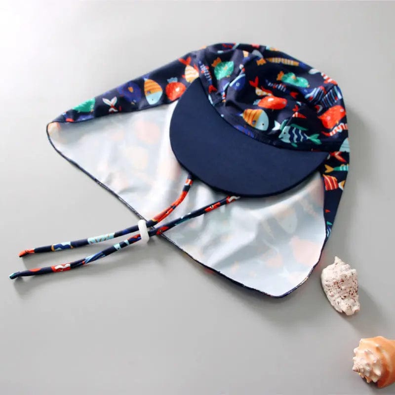 Ensemble maillot de bain et casquette pour bébé Mini merveille