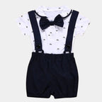 Ensemble polo et bermuda à bretelles pour bébé - Mini merveilleCJYE173149504DW