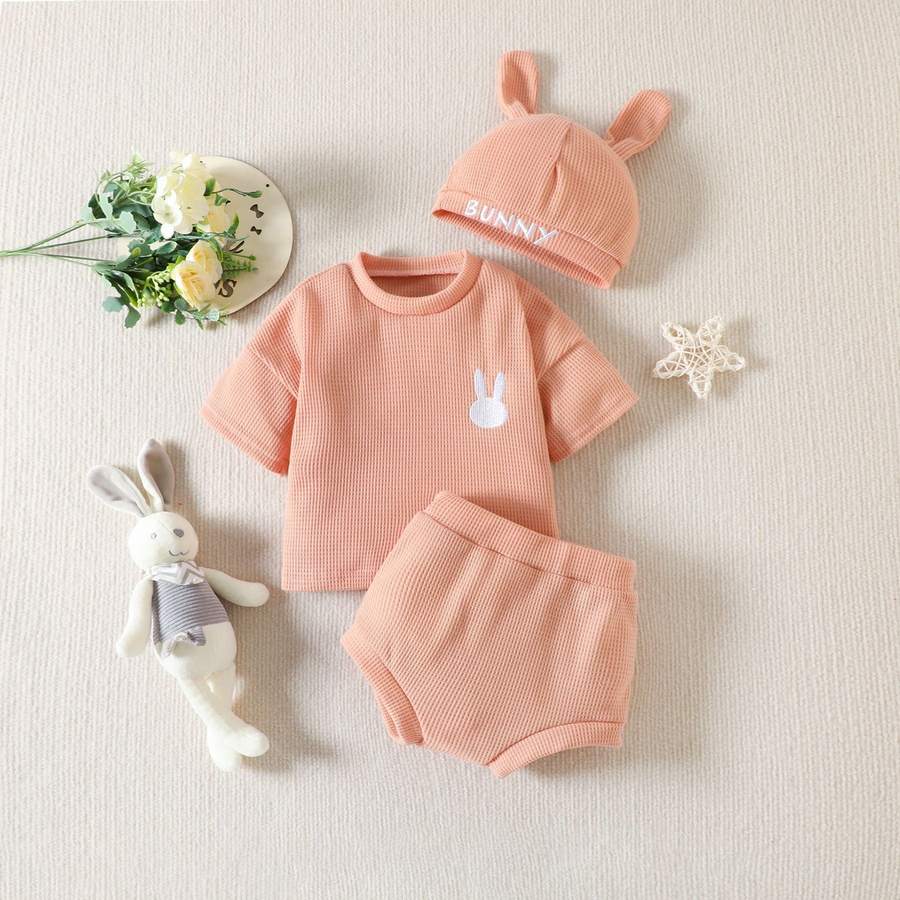 Ensemble pour Bébé Rose / 0-6 mois Mini merveille