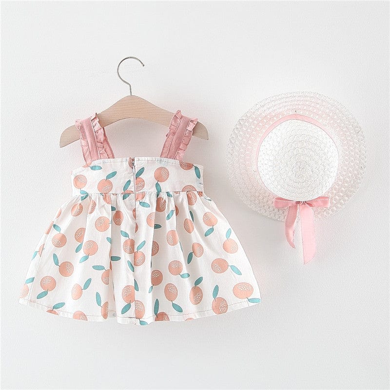 Ensemble robe et chapeau pour bébé Mini merveille