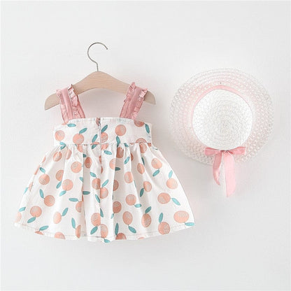 Ensemble robe et chapeau pour bébé Mini merveille