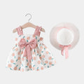 Ensemble robe et chapeau pour bébé Rose / 6-12 mois Mini merveille