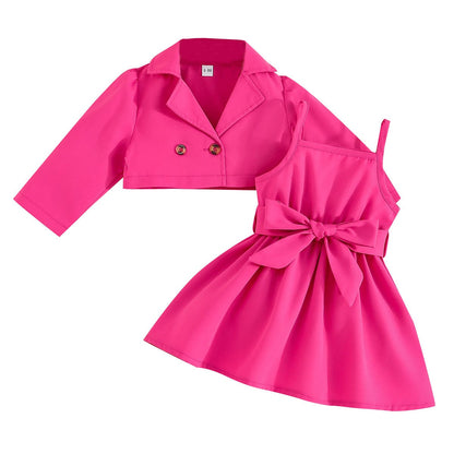 Ensemble Robe et Veste pour Bébé Mini merveille