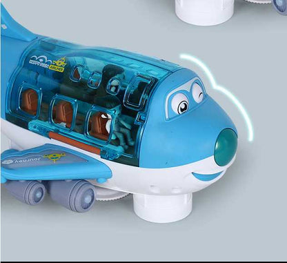 Jouet musical avion pour bébé Bleu Mini merveille