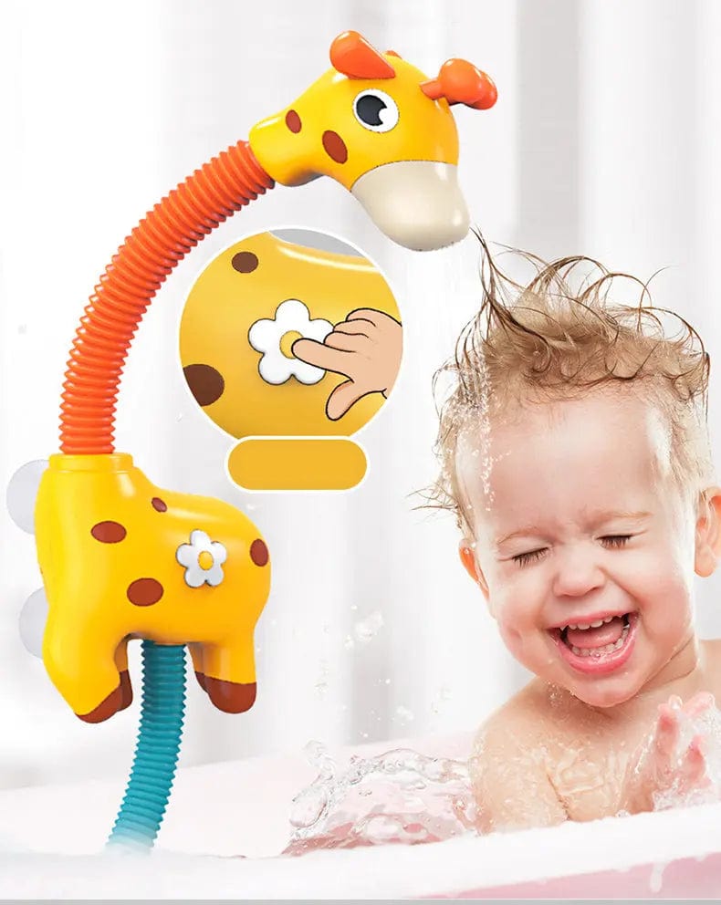 Jouet pour le bain douche girafe Mini Merveille