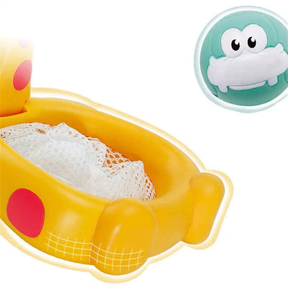 Jouet pour le bain girafe panier de basket pour bébé Mini merveille