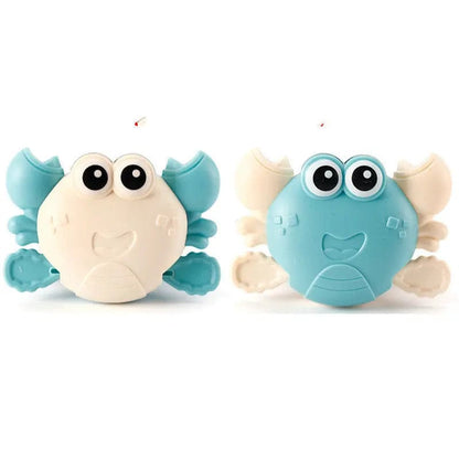 Jouet pour le bain petit crabe mobile Bleu Mini Merveille