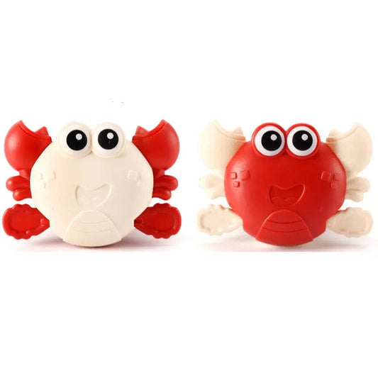 Jouet pour le bain petit crabe mobile Rouge Mini Merveille