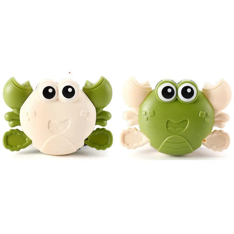 Jouet pour le bain petit crabe mobile Vert Mini Merveille