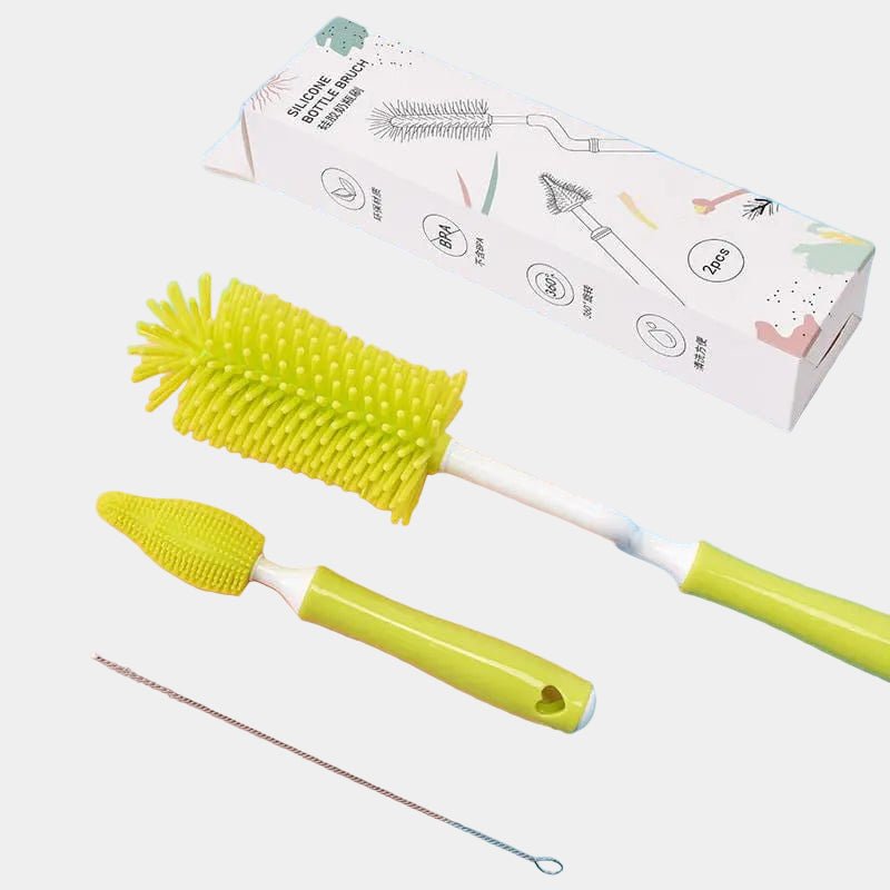Kit brosse nettoyage biberon bébé Mini Merveille