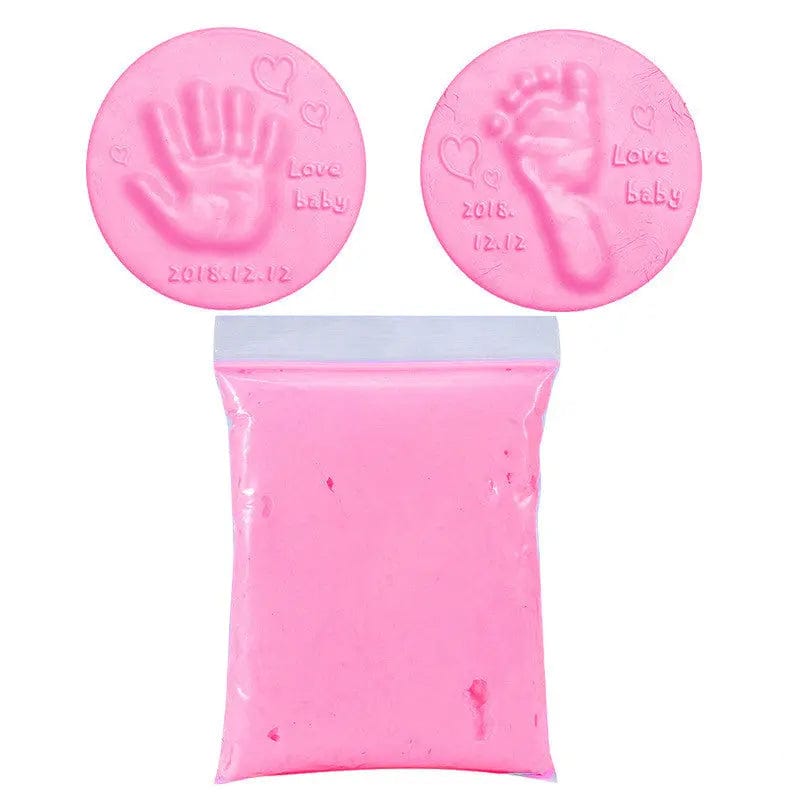 Kit empreinte pieds et mains bébé Rose Mini merveille