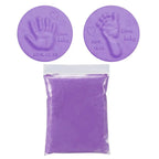 Kit empreinte pieds et mains bébé Violet Mini merveille