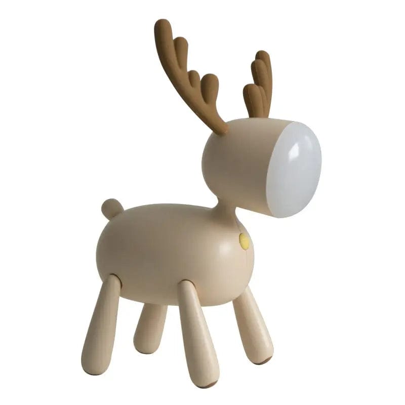 Lampe de chevet cerf Beige Mini Merveille