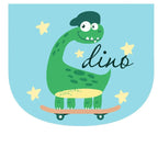 Lange 4 couches absorbantes pour bébé Dinosaure Skateboard Mini Merveille