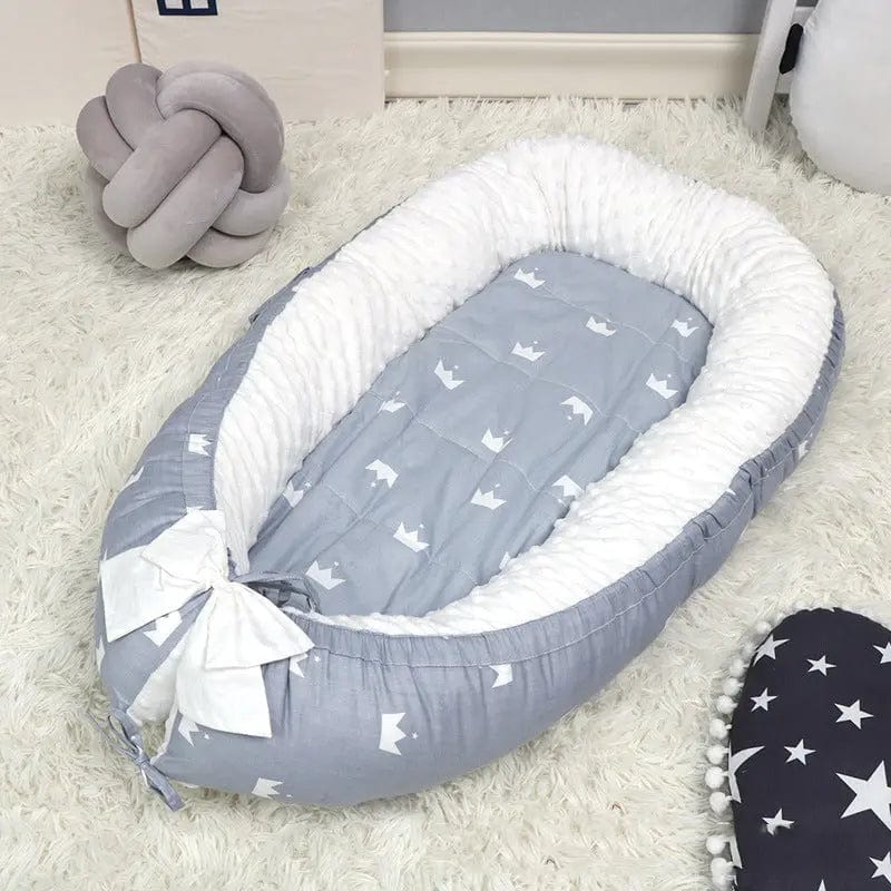 Lit portable en pur coton Couronne Mini Merveille