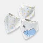 Lot de 3 bavoirs naissance en Coton - Mini merveilleCJYE129046505EV