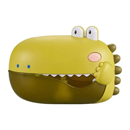 Machine à mousse musicale pour le bain Crocodile jaune Mini Merveille