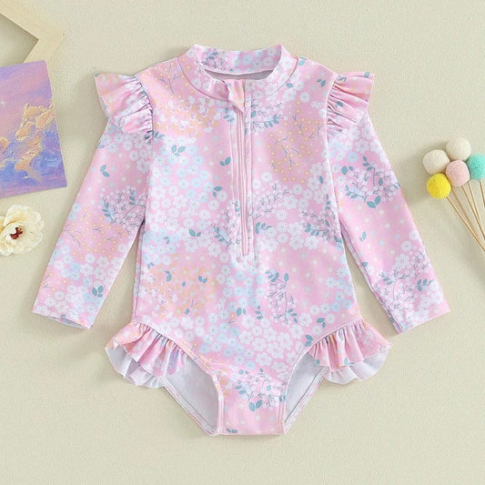 Maillot de bain bébé fille Mini merveille