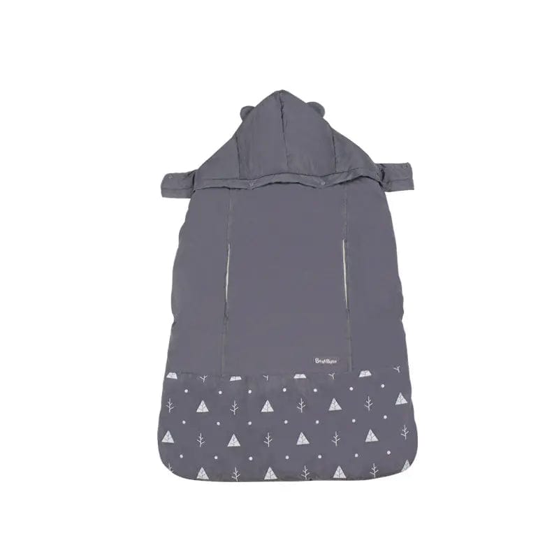 Manteau de porte-bébé Gris foncé Mini Merveille