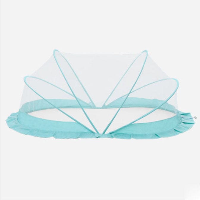 Moustiquaire lit bébé Bleu 1 Mini merveille