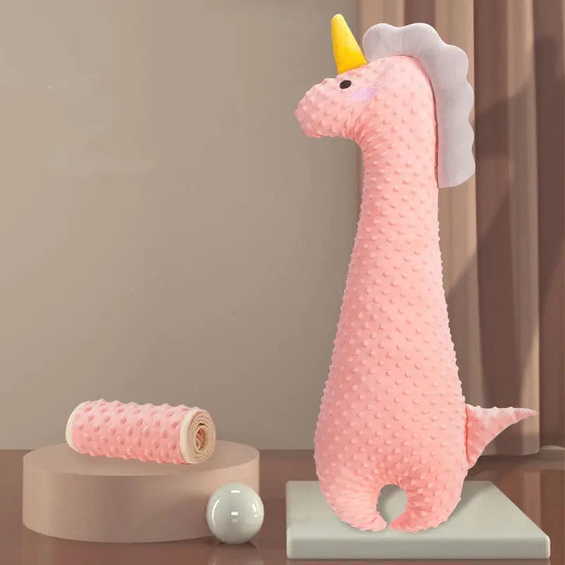 Oreiller de sécurité pour le sommeil de bébé Licorne orange Mini Merveille