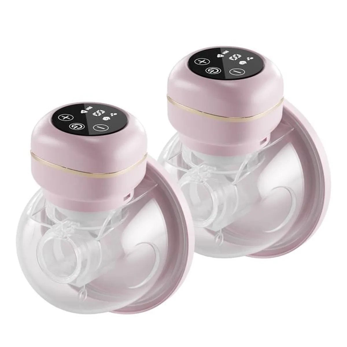 Paire de Tire-Lait Électrique Portable Rose Mini merveille