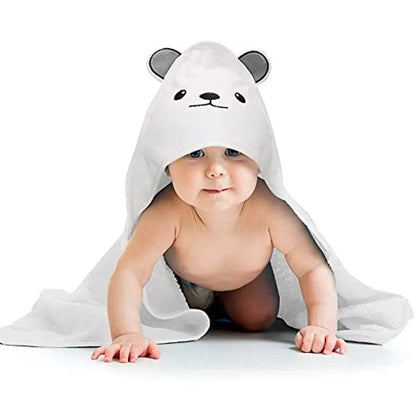 Peignoir de bain à capuche animal Ourson Mini Merveille