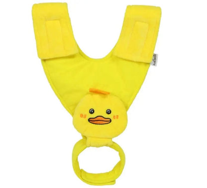 Peluche porte-biberon pour poussette Canard Mini Merveille