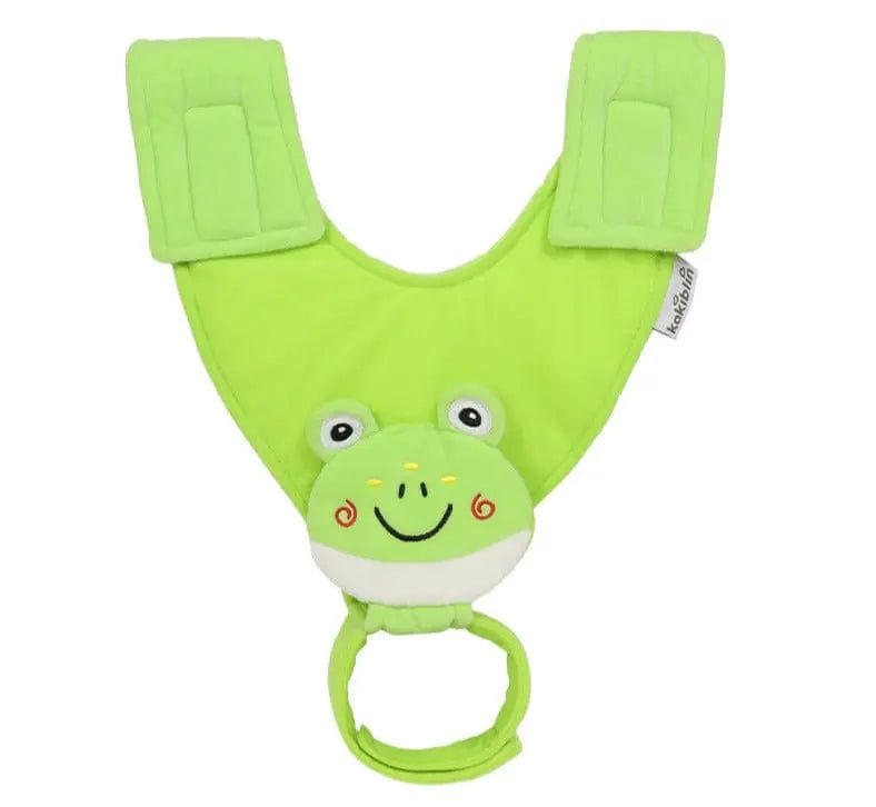 Peluche porte-biberon pour poussette Grenouille Mini Merveille