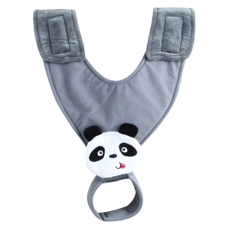 Peluche porte-biberon pour poussette Panda Mini Merveille