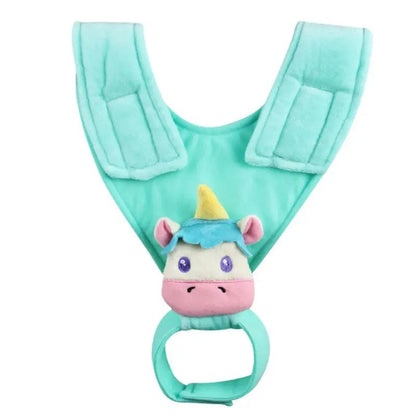 Peluche porte-biberon pour poussette Vache Mini Merveille