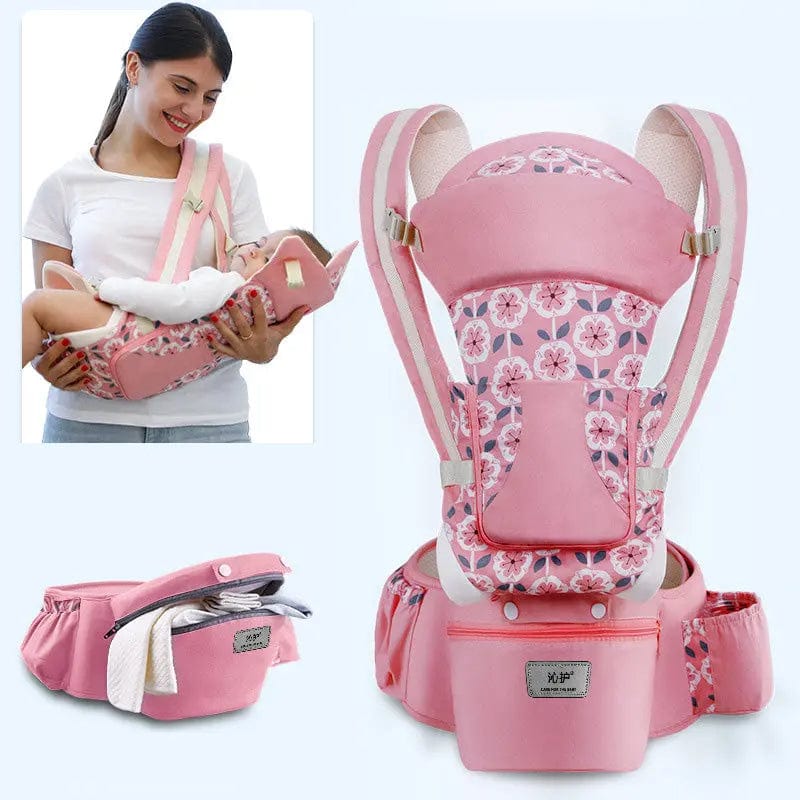 Porte bébé Ergonomique 3 - en - 1 - Mini merveilleCJWJYEYE02075-Pink flower