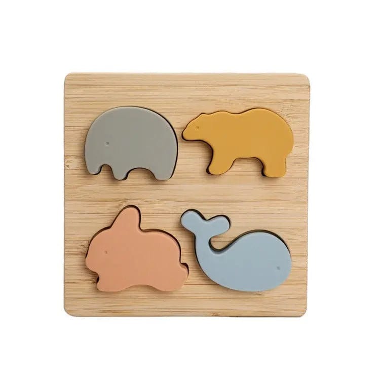 Puzzle animaux en silicone pour bébé Mini Merveille