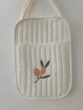 Rangement suspendu pour berceau et poussette Simple olive Mini merveille