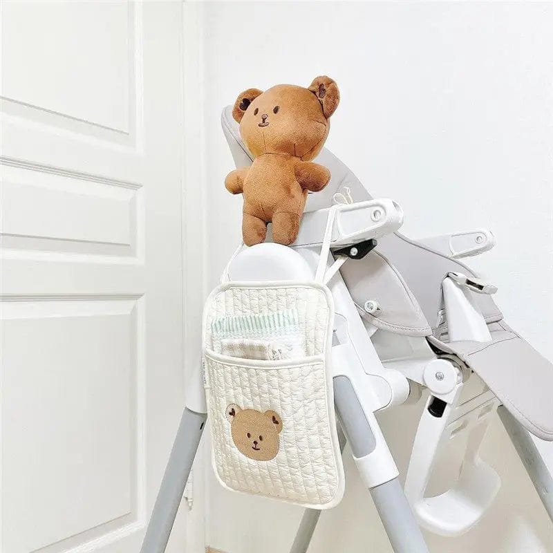 Rangement suspendu pour berceau et poussette Simple ours Mini merveille